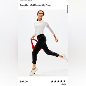 Brooklyn Mid Rise Ankle Pant